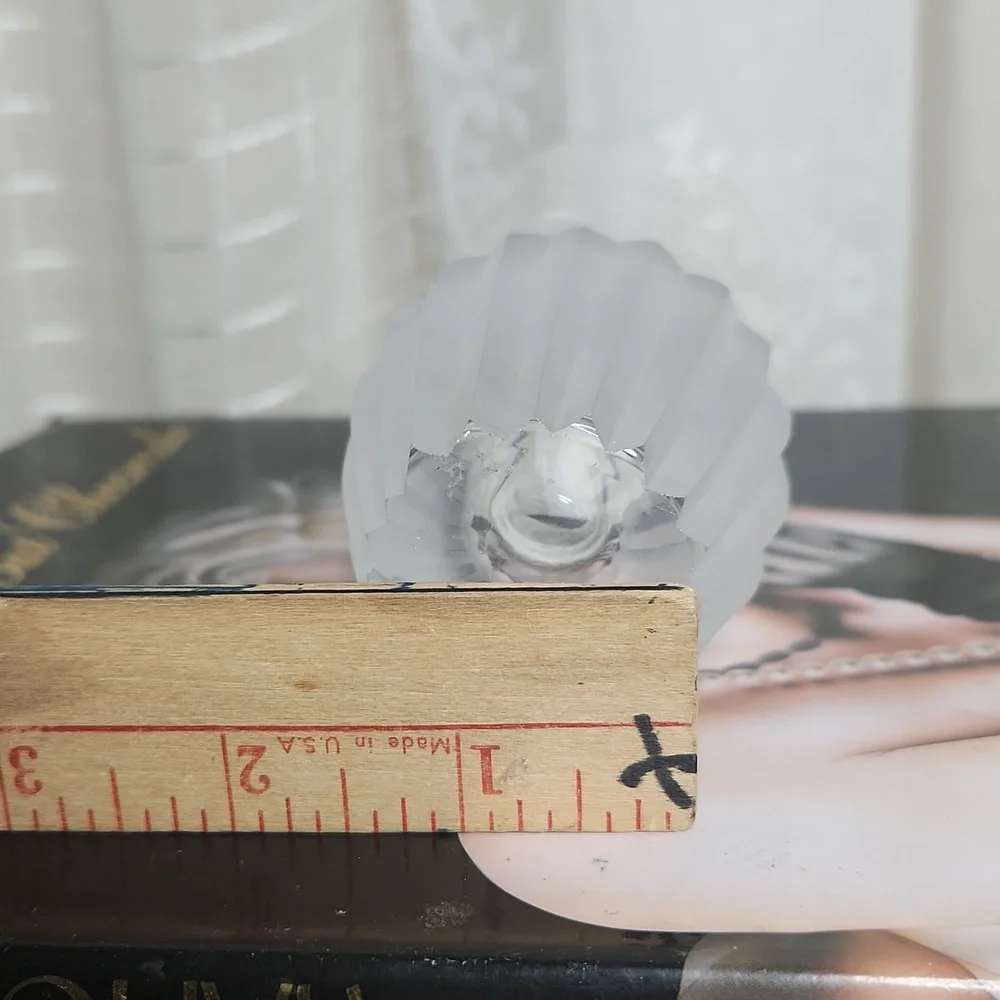 Vintage Mikasa Clear Crystal Bud Vase